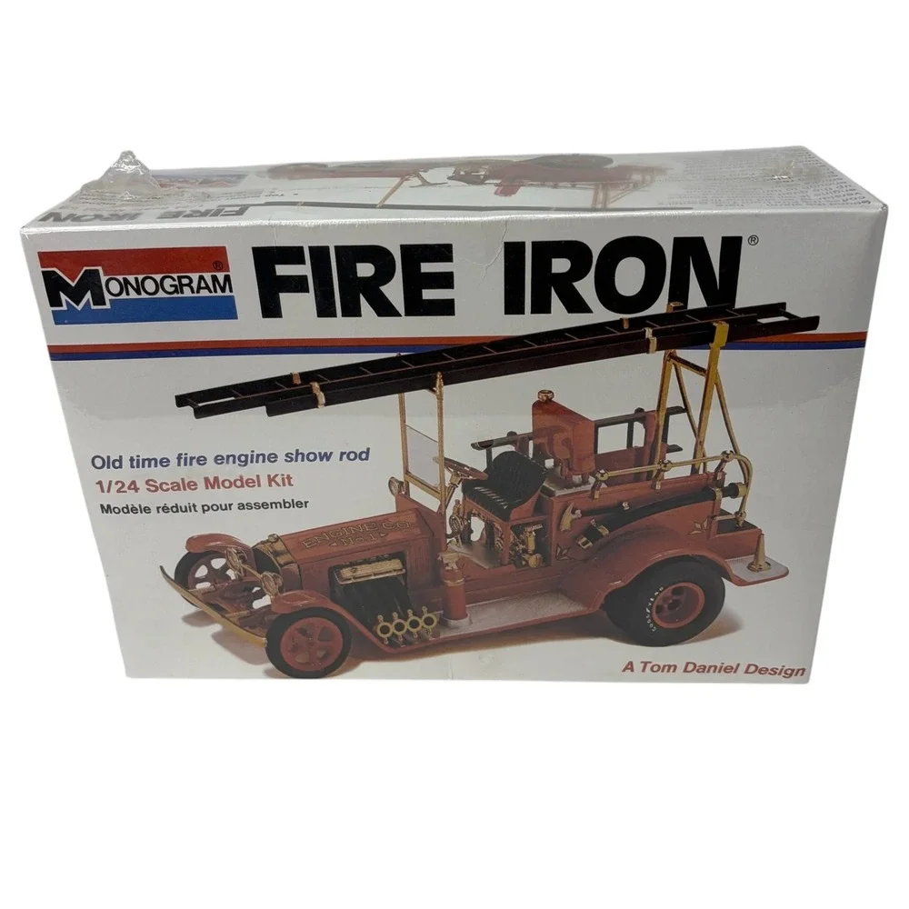 Monogram Fire Iron 1/24 Model Kit 7530 Tom Daniel AE Classics Factory Sealed Vtg